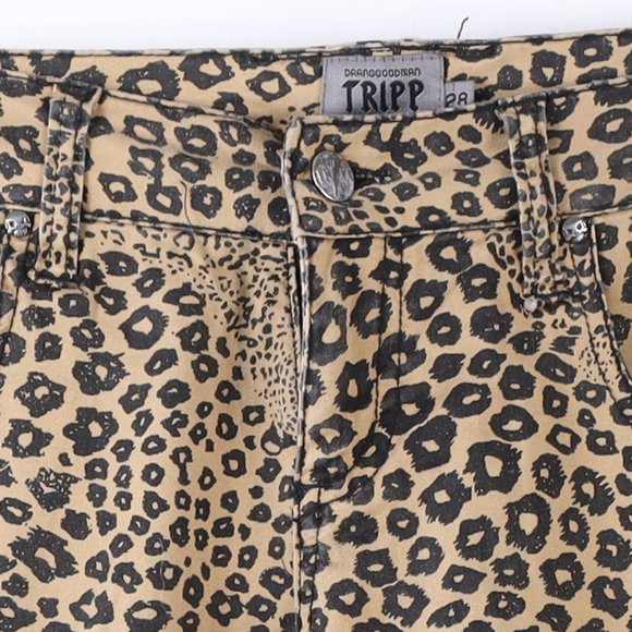 Tripp NYC Vintage Leopard Print Pants - Picture 3 of 8